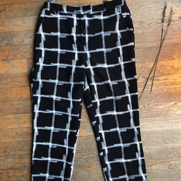 Navy & White Topshop Pants (Trousers) - Picture 1 of 3